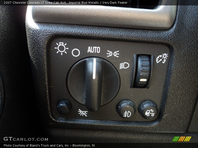 Imperial Blue Metallic / Very Dark Pewter 2007 Chevrolet Colorado LT Crew Cab 4x4