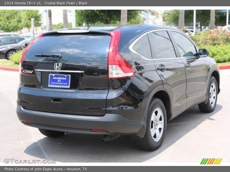Crystal Black Pearl / Black 2014 Honda CR-V LX
