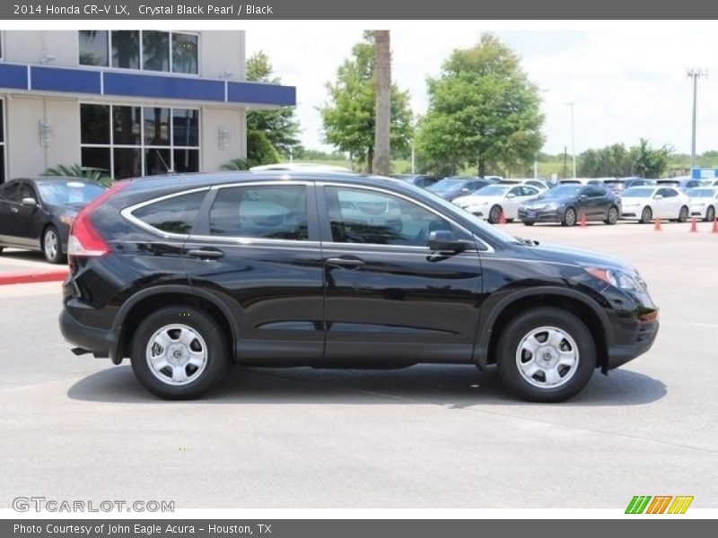 Crystal Black Pearl / Black 2014 Honda CR-V LX