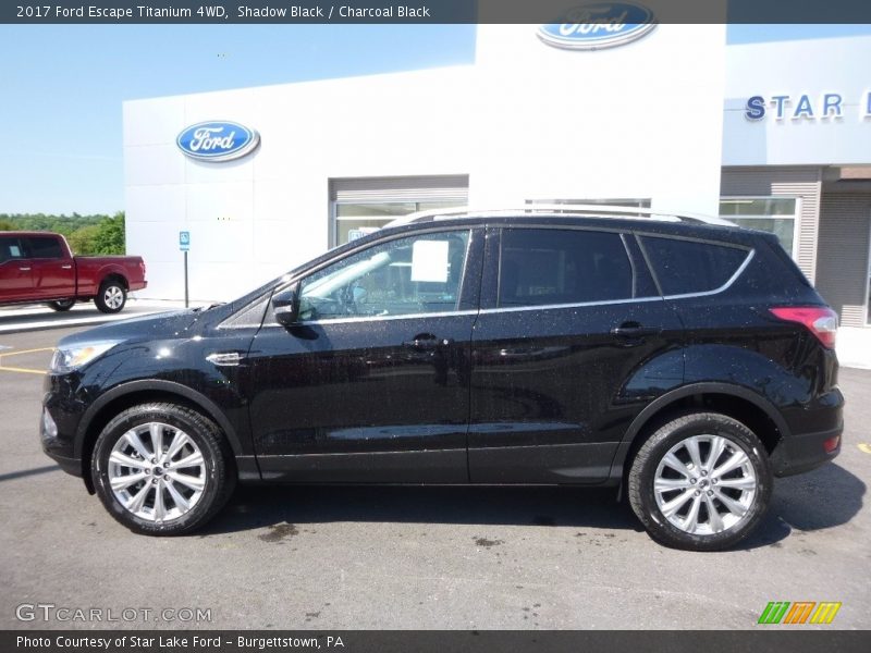 Shadow Black / Charcoal Black 2017 Ford Escape Titanium 4WD