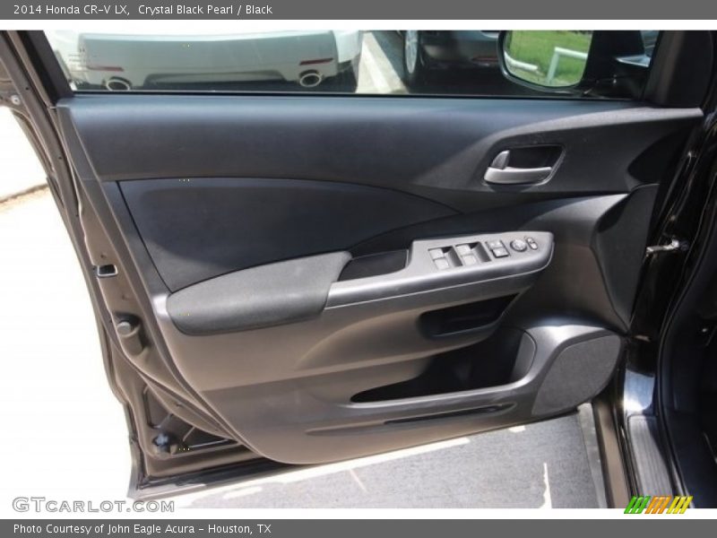 Crystal Black Pearl / Black 2014 Honda CR-V LX