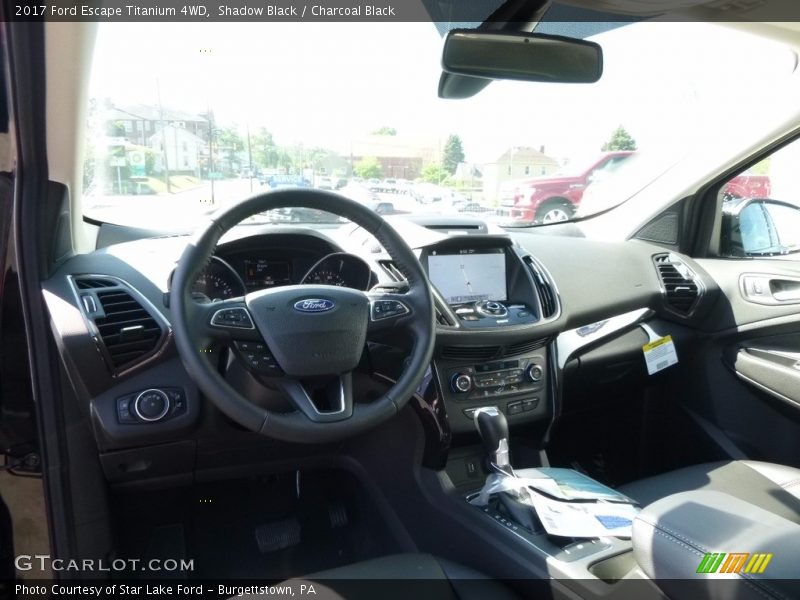 Shadow Black / Charcoal Black 2017 Ford Escape Titanium 4WD