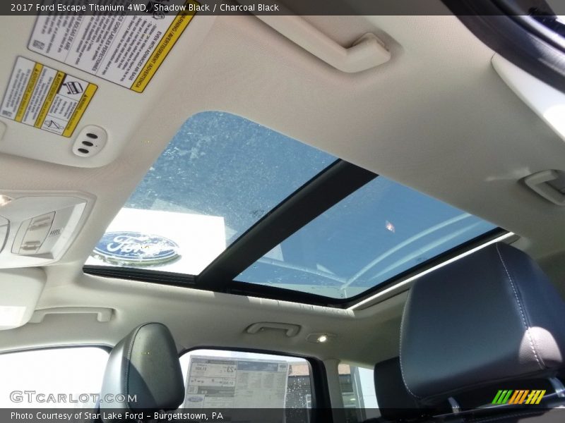 Shadow Black / Charcoal Black 2017 Ford Escape Titanium 4WD