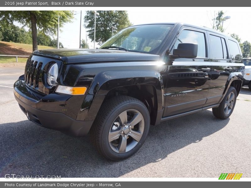 Black / Dark Slate Gray 2016 Jeep Patriot Sport