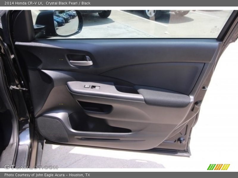 Crystal Black Pearl / Black 2014 Honda CR-V LX