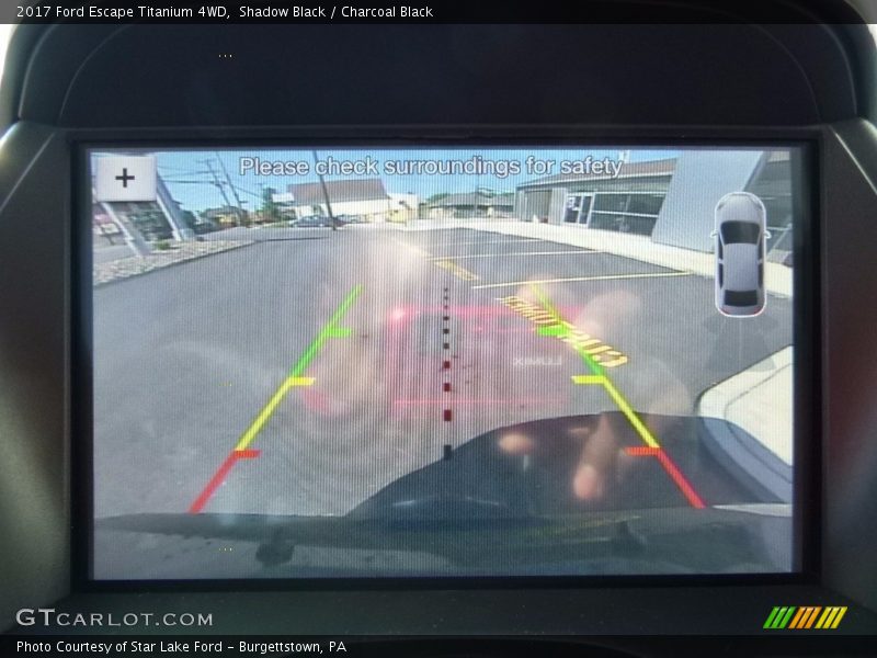 Shadow Black / Charcoal Black 2017 Ford Escape Titanium 4WD