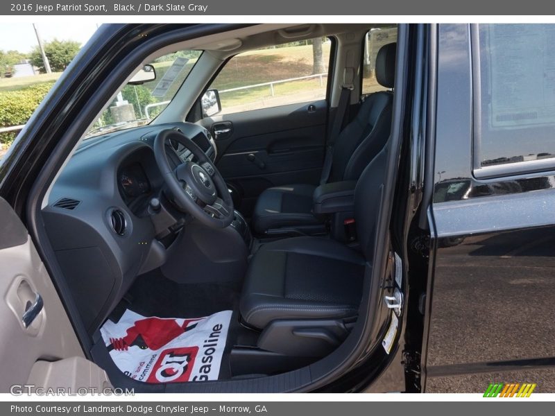 Black / Dark Slate Gray 2016 Jeep Patriot Sport
