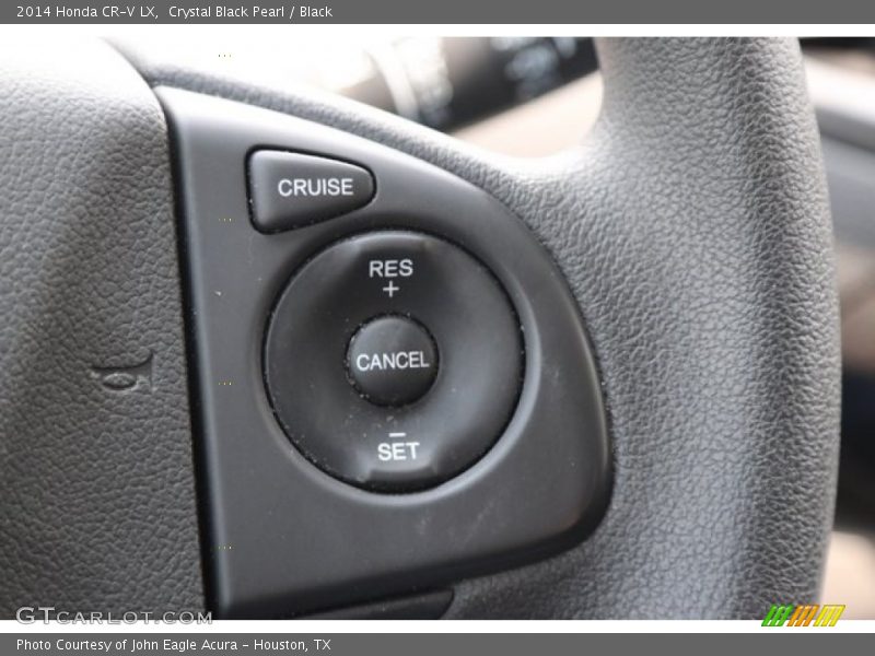 Crystal Black Pearl / Black 2014 Honda CR-V LX