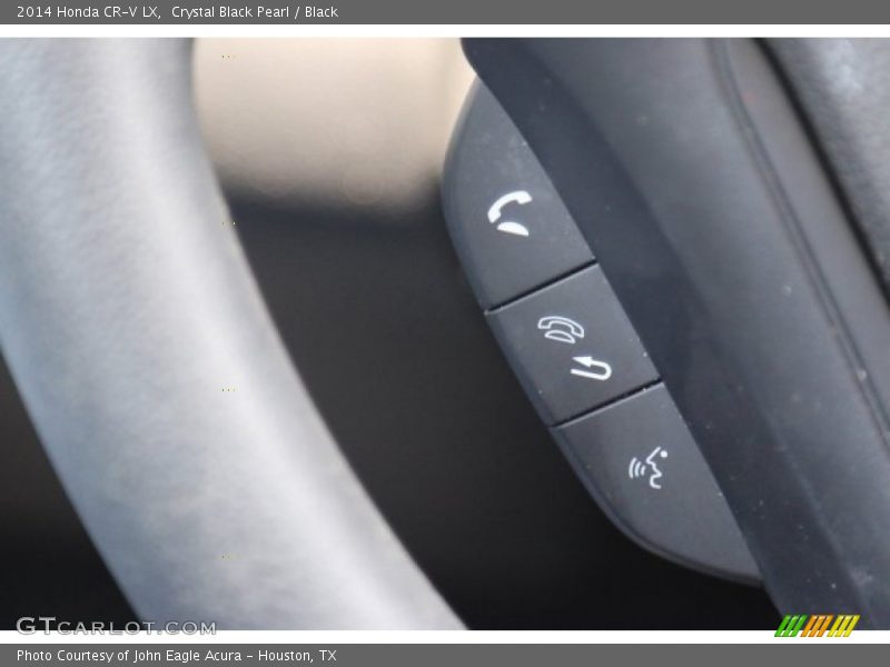 Crystal Black Pearl / Black 2014 Honda CR-V LX