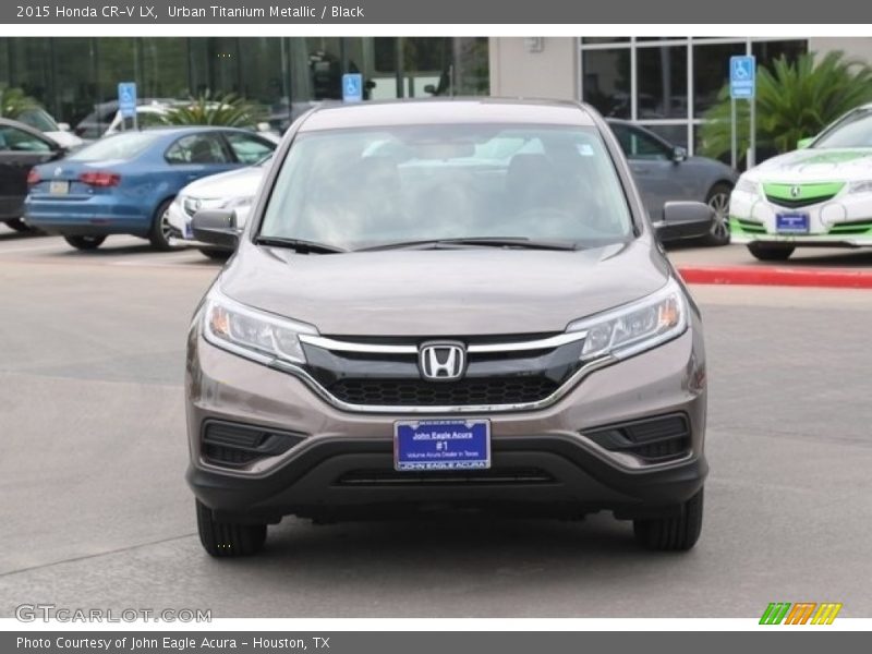 Urban Titanium Metallic / Black 2015 Honda CR-V LX