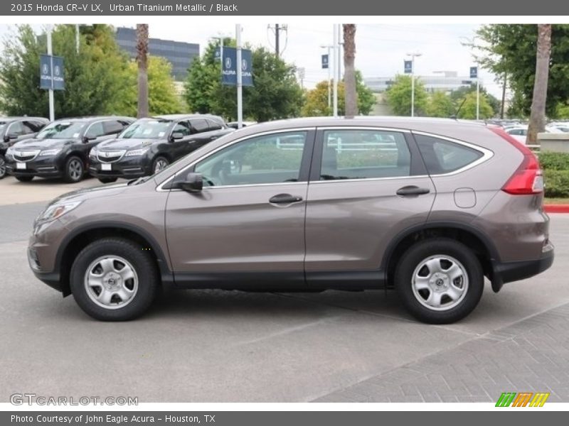 Urban Titanium Metallic / Black 2015 Honda CR-V LX