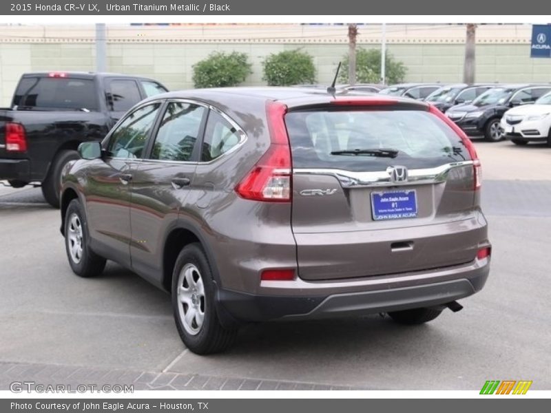 Urban Titanium Metallic / Black 2015 Honda CR-V LX