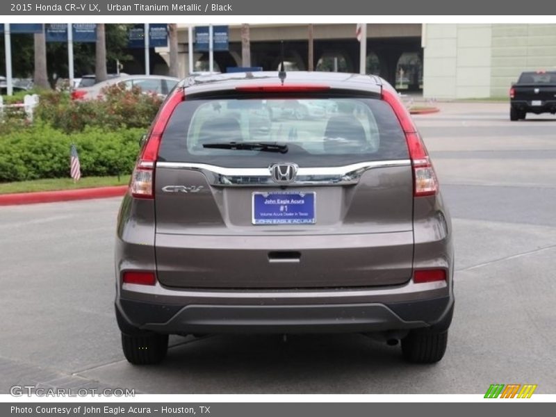 Urban Titanium Metallic / Black 2015 Honda CR-V LX