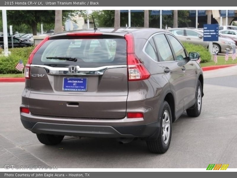 Urban Titanium Metallic / Black 2015 Honda CR-V LX