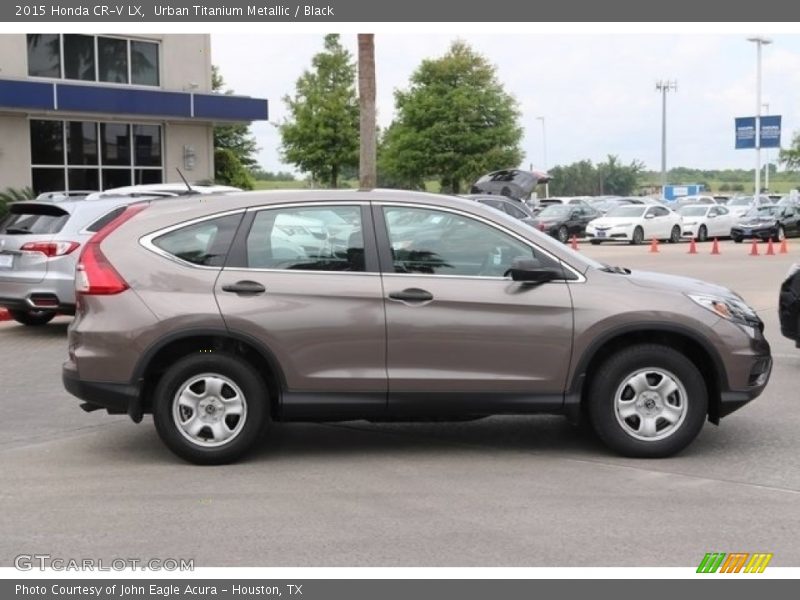 Urban Titanium Metallic / Black 2015 Honda CR-V LX