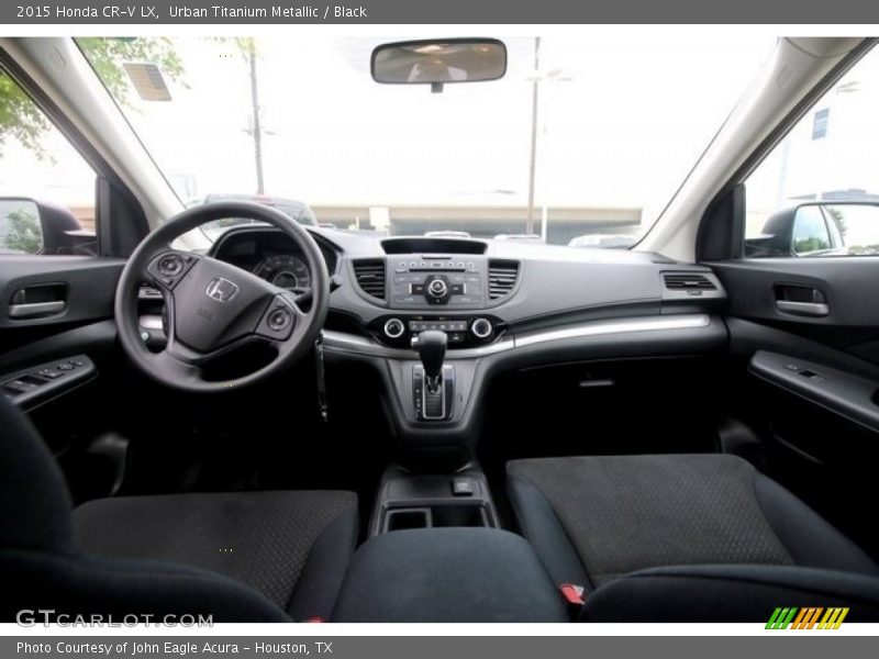 Urban Titanium Metallic / Black 2015 Honda CR-V LX