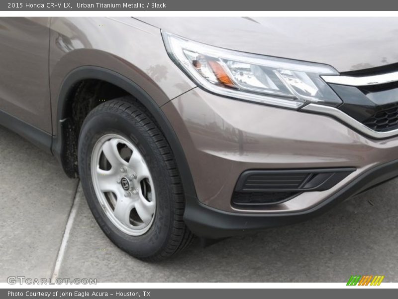 Urban Titanium Metallic / Black 2015 Honda CR-V LX