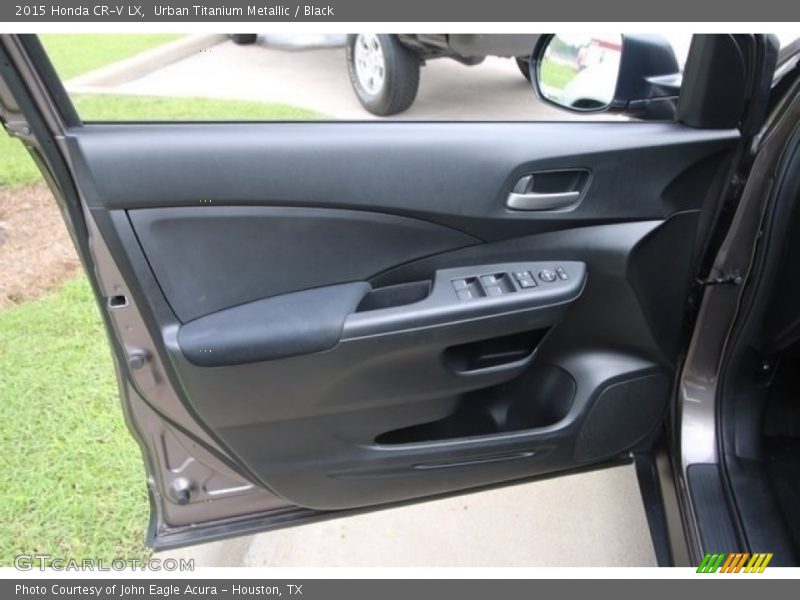 Urban Titanium Metallic / Black 2015 Honda CR-V LX