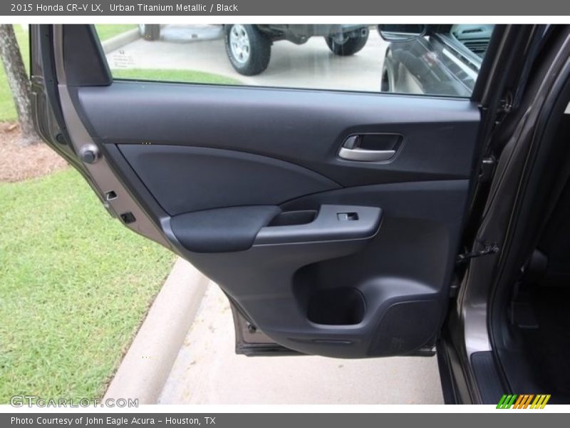Urban Titanium Metallic / Black 2015 Honda CR-V LX