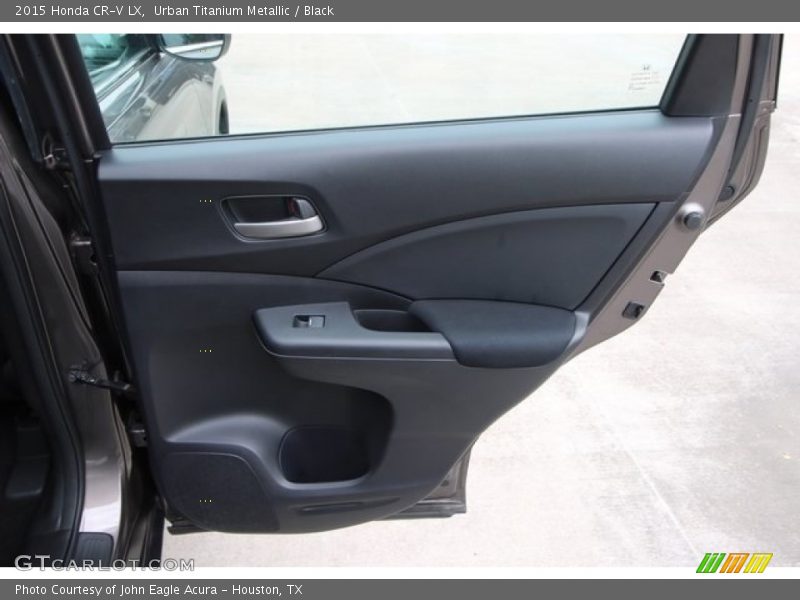 Urban Titanium Metallic / Black 2015 Honda CR-V LX