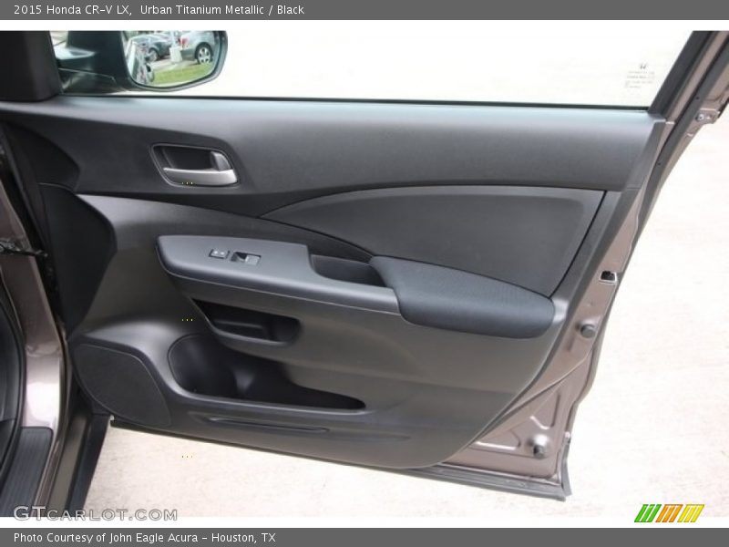 Urban Titanium Metallic / Black 2015 Honda CR-V LX