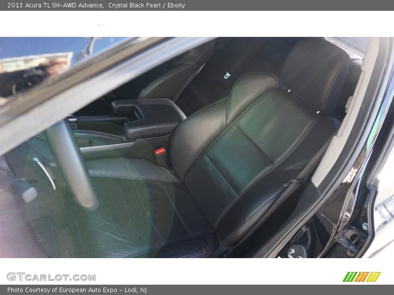 Crystal Black Pearl / Ebony 2013 Acura TL SH-AWD Advance