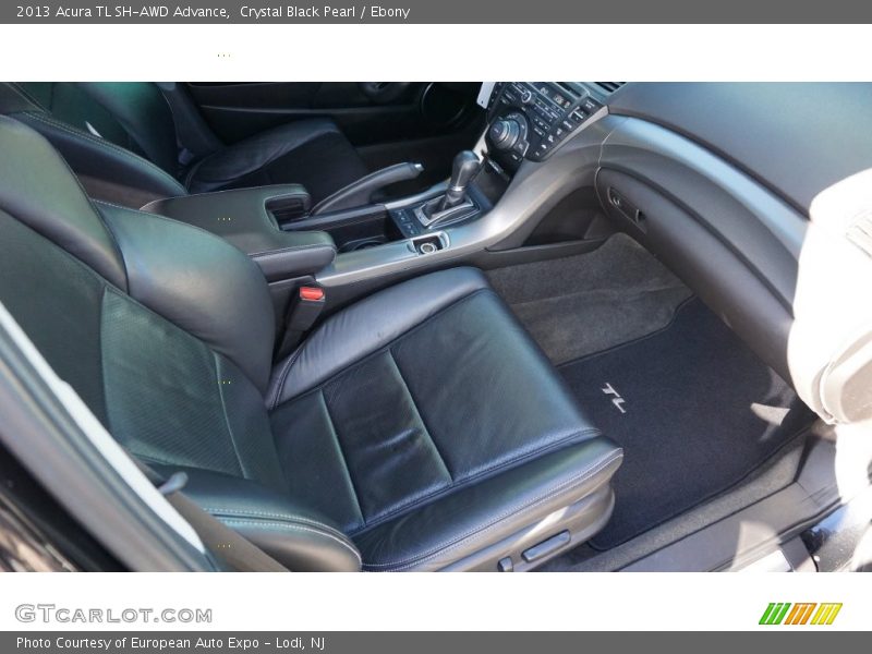 Crystal Black Pearl / Ebony 2013 Acura TL SH-AWD Advance