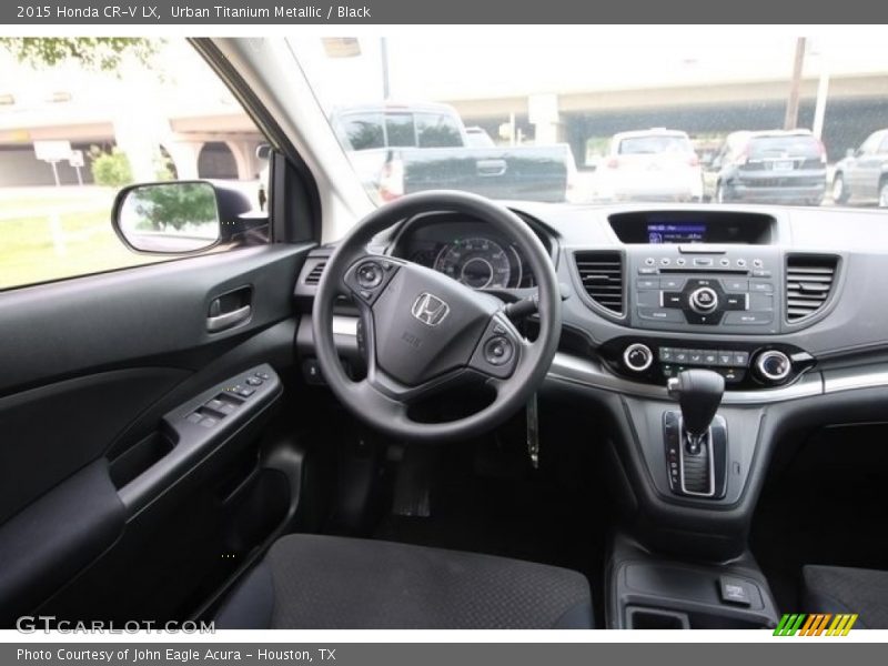 Urban Titanium Metallic / Black 2015 Honda CR-V LX