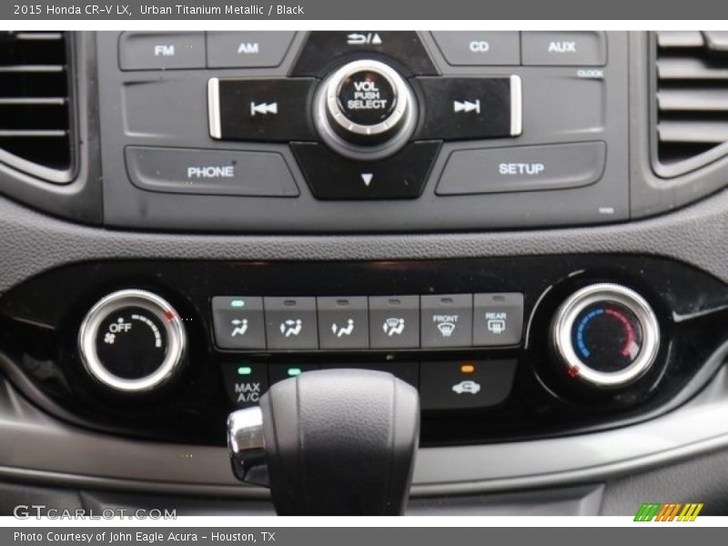 Urban Titanium Metallic / Black 2015 Honda CR-V LX