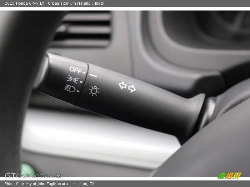 Urban Titanium Metallic / Black 2015 Honda CR-V LX