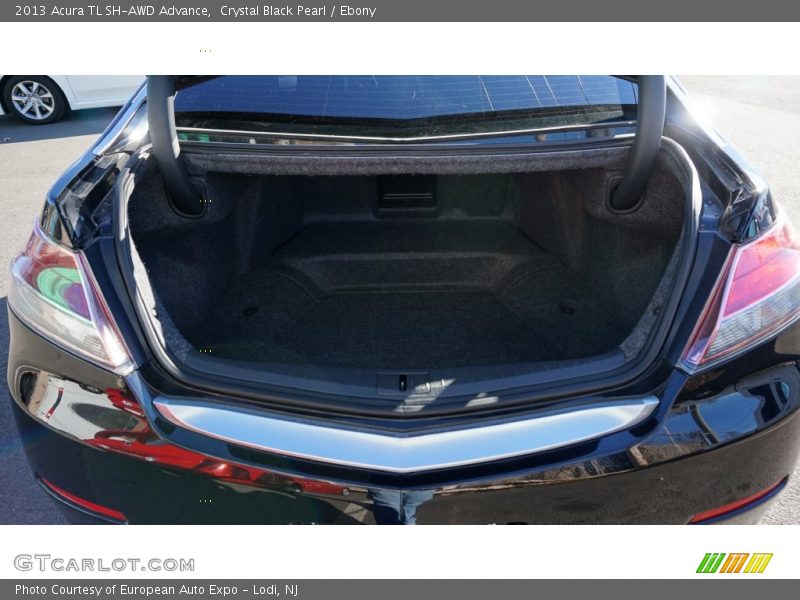 Crystal Black Pearl / Ebony 2013 Acura TL SH-AWD Advance