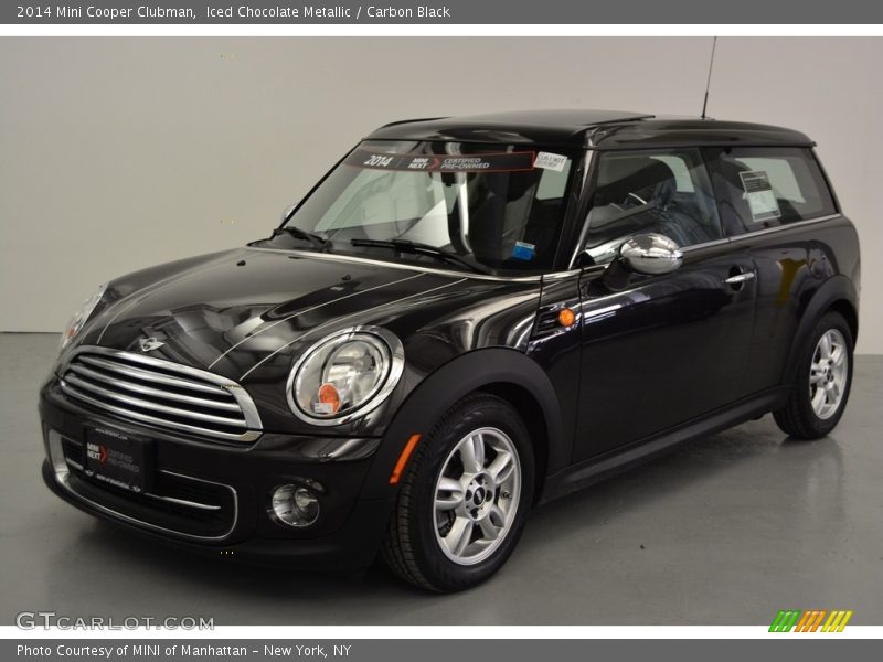 Iced Chocolate Metallic / Carbon Black 2014 Mini Cooper Clubman