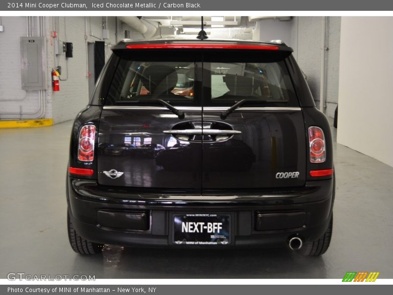 Iced Chocolate Metallic / Carbon Black 2014 Mini Cooper Clubman