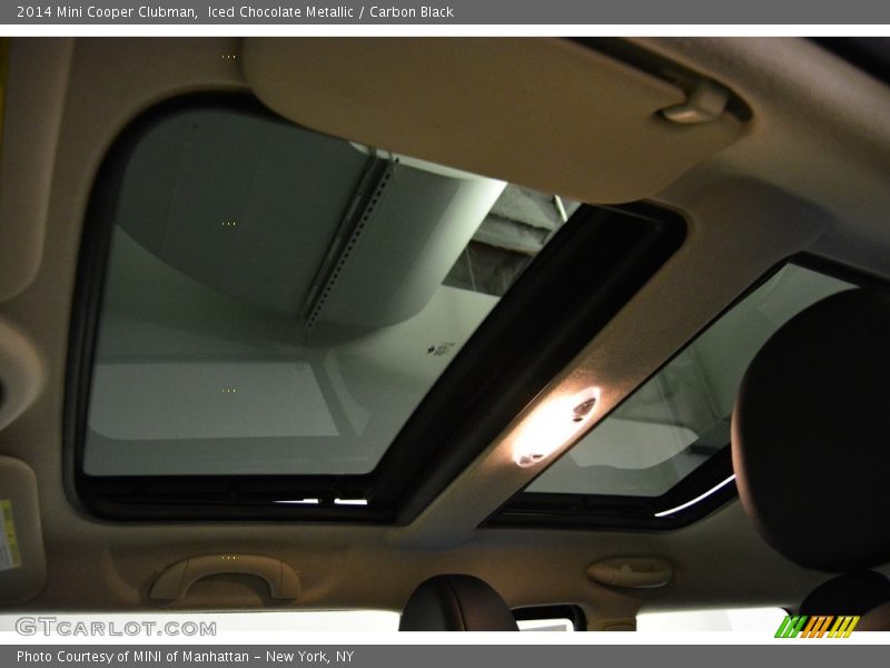 Iced Chocolate Metallic / Carbon Black 2014 Mini Cooper Clubman