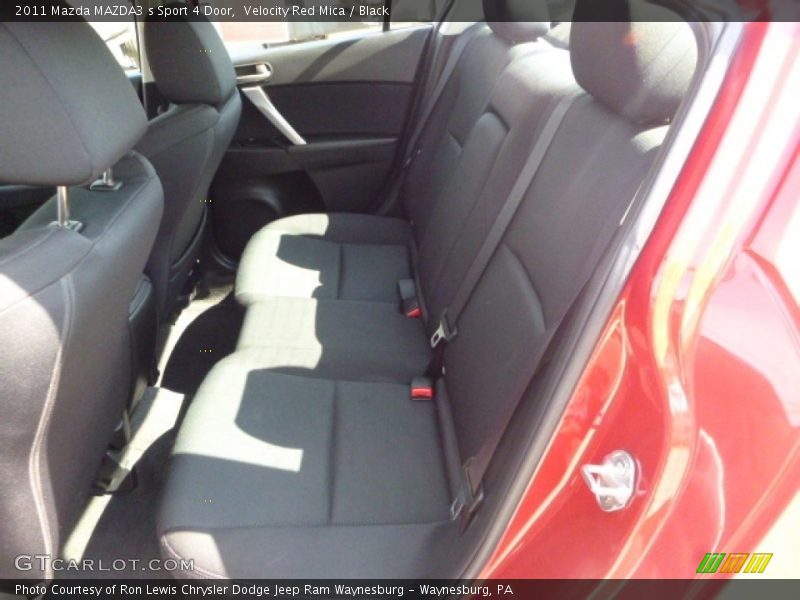 Velocity Red Mica / Black 2011 Mazda MAZDA3 s Sport 4 Door
