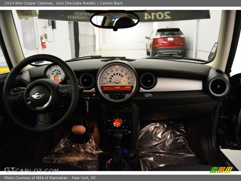 Iced Chocolate Metallic / Carbon Black 2014 Mini Cooper Clubman