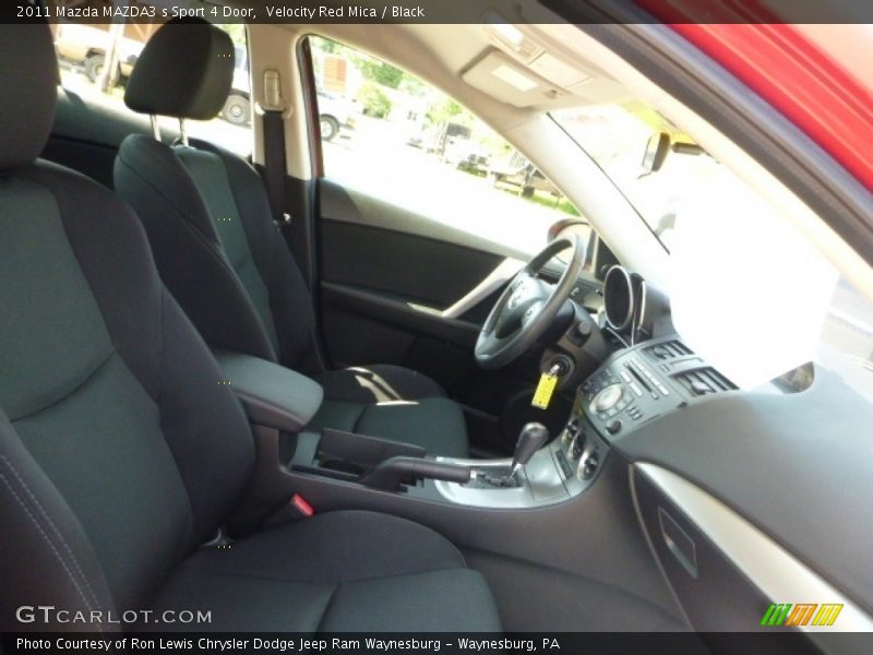 Velocity Red Mica / Black 2011 Mazda MAZDA3 s Sport 4 Door