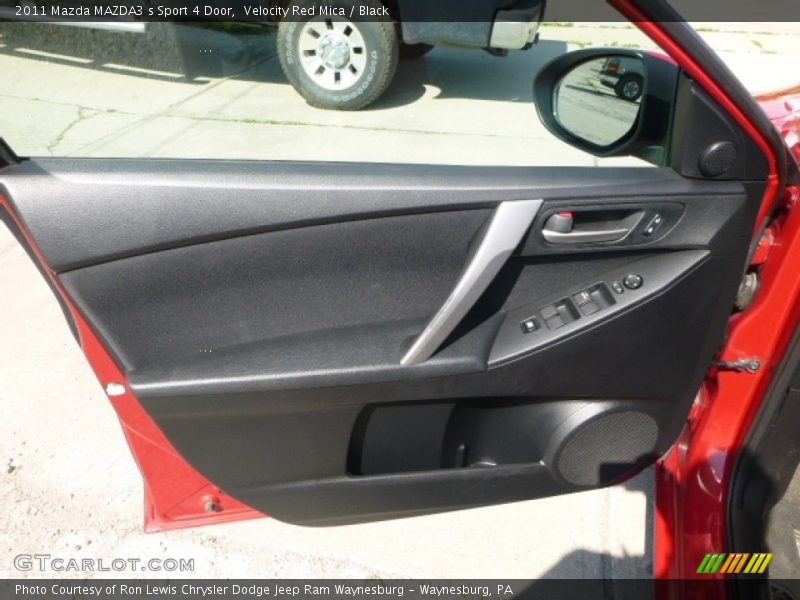 Velocity Red Mica / Black 2011 Mazda MAZDA3 s Sport 4 Door