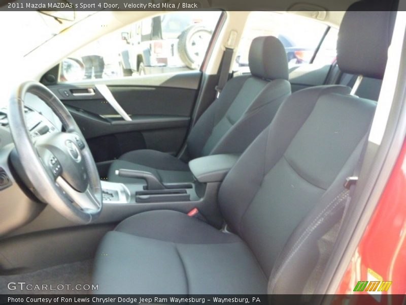 Velocity Red Mica / Black 2011 Mazda MAZDA3 s Sport 4 Door