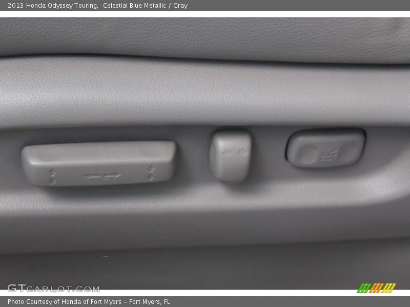Celestial Blue Metallic / Gray 2013 Honda Odyssey Touring