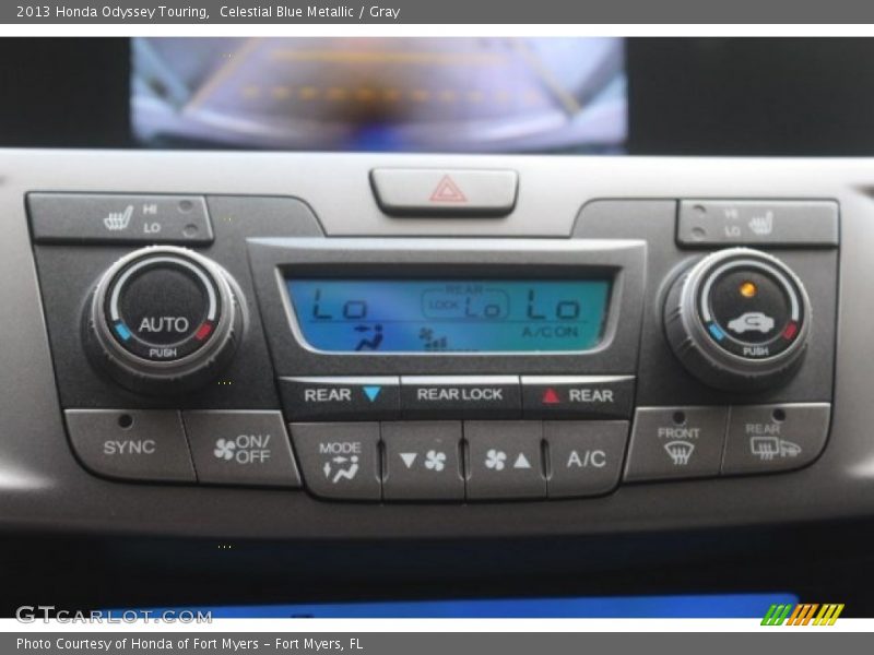 Celestial Blue Metallic / Gray 2013 Honda Odyssey Touring