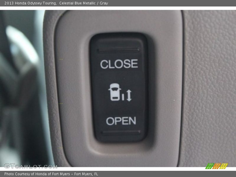 Celestial Blue Metallic / Gray 2013 Honda Odyssey Touring