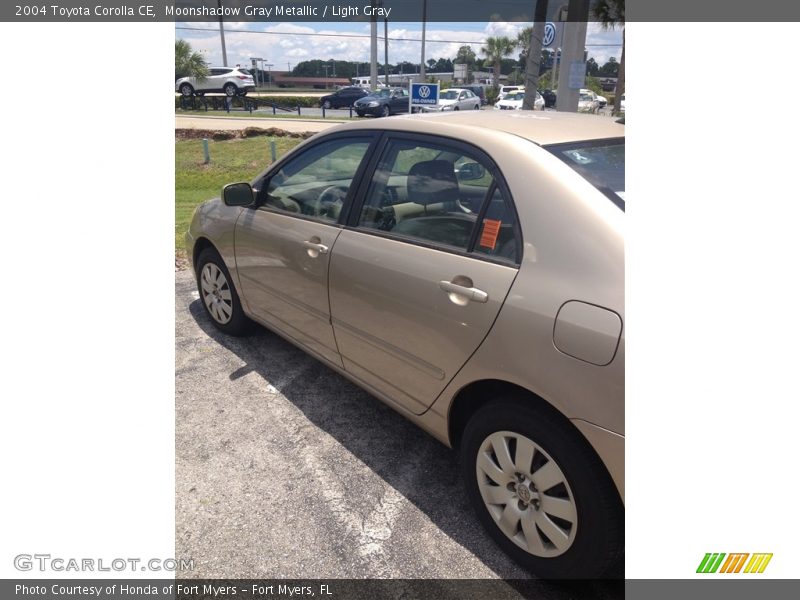 Moonshadow Gray Metallic / Light Gray 2004 Toyota Corolla CE