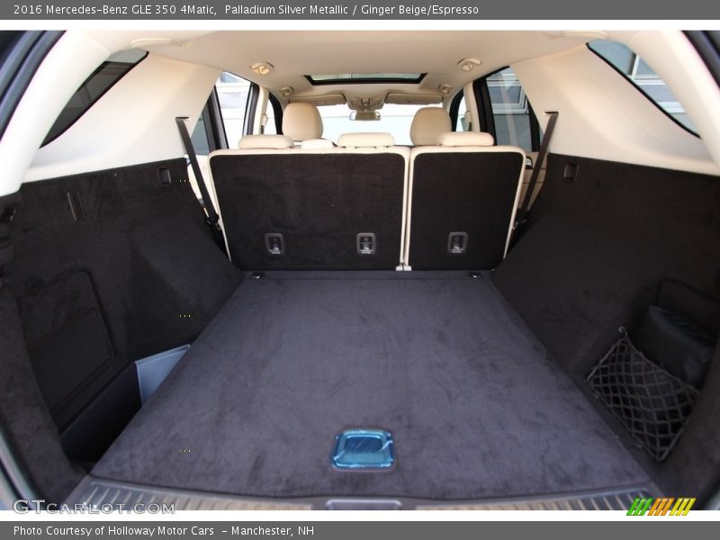 Palladium Silver Metallic / Ginger Beige/Espresso 2016 Mercedes-Benz GLE 350 4Matic