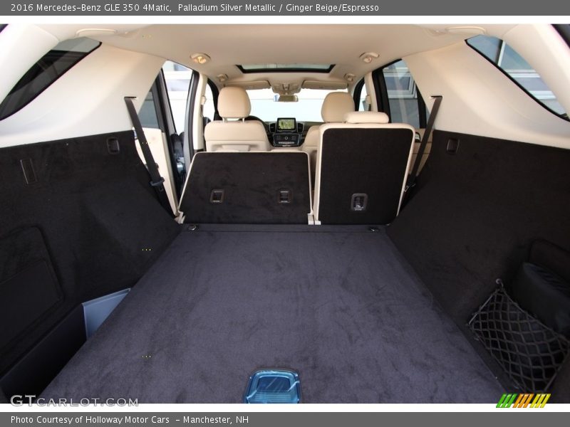 Palladium Silver Metallic / Ginger Beige/Espresso 2016 Mercedes-Benz GLE 350 4Matic