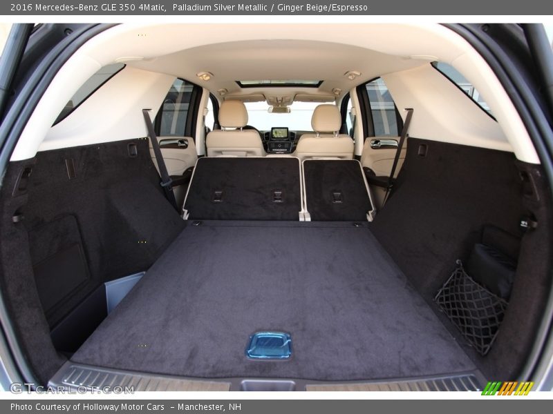 Palladium Silver Metallic / Ginger Beige/Espresso 2016 Mercedes-Benz GLE 350 4Matic