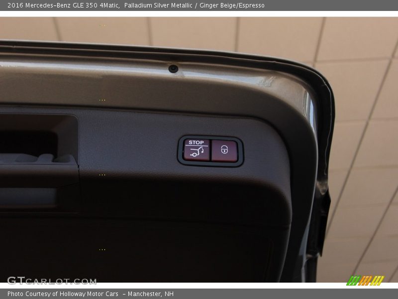 Palladium Silver Metallic / Ginger Beige/Espresso 2016 Mercedes-Benz GLE 350 4Matic