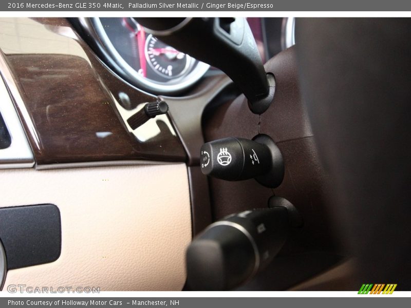 Palladium Silver Metallic / Ginger Beige/Espresso 2016 Mercedes-Benz GLE 350 4Matic