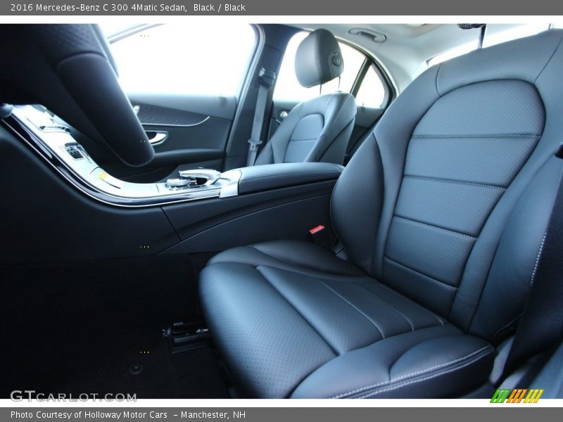 Black / Black 2016 Mercedes-Benz C 300 4Matic Sedan