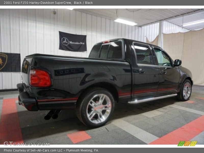 Black / Black 2001 Ford F150 Harley-Davidson SuperCrew